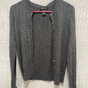 Eddie Bauer Gray Sweater. Size Petite XS